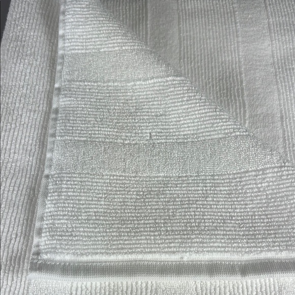 Kassa Spa White Bath Towel Set 100% Cotton 2 Bath Set of 2 NEW - Picture 5 of 5